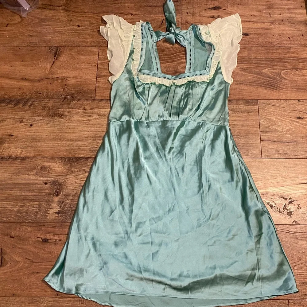 NWT Free People Violet Visions Mini Dress Size 8